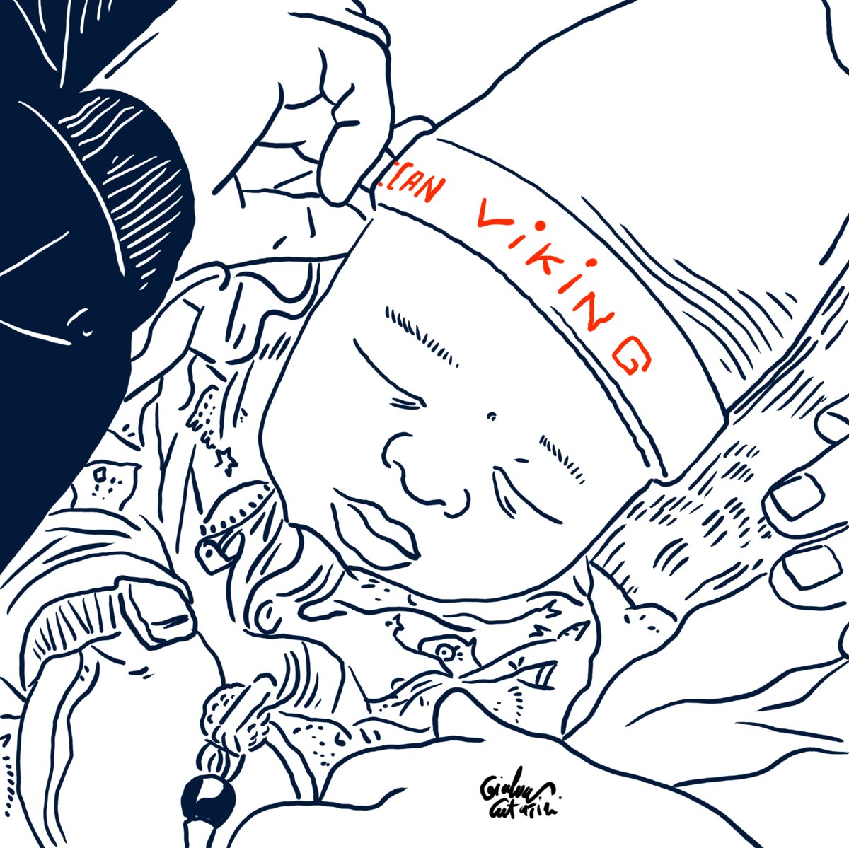 channeldraw's tweet photo. “It was like just a bundle of clothes,” said Tanguy, rescuer, at the end of the rescue operation, conducted in total darkness. 
What at first looked like just a pile of rags was a baby barely two weeks old. @SOSMedItalia  #OceanViking
https://t.co/nWAGb3OaPN https://t.co/JmBGjHriAF
