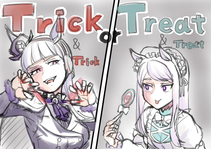 そういえばなんですけど、去年のハロウィン絵描くの完全に忘れていたので軽く色を付けて供養です!
(せっかくまだ三が日なんだから正月の絵をあげろ) 