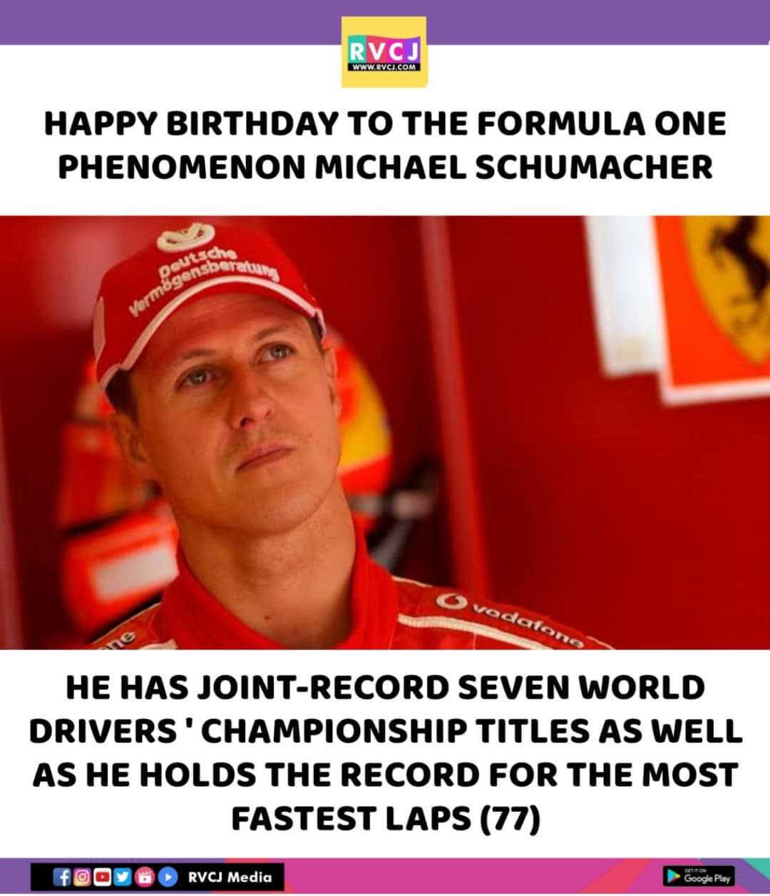Happy Birthday Michael Schumacher! 