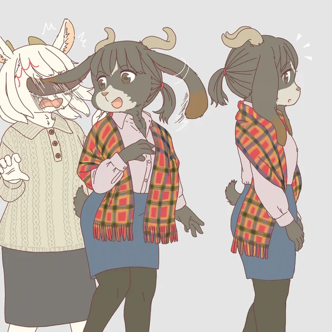 ミミナガヤギの間合いに入ってはいけない 