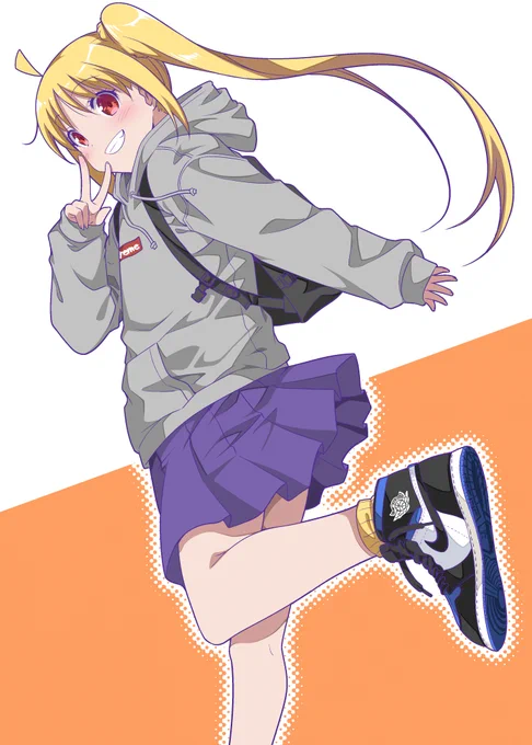 ストリートファッションが絶対似合う虹夏ちゃん #ぼっち・ざ・ろっく #伊地知虹夏 #ぼざろ #ぼっち・ざ・ろっく!  