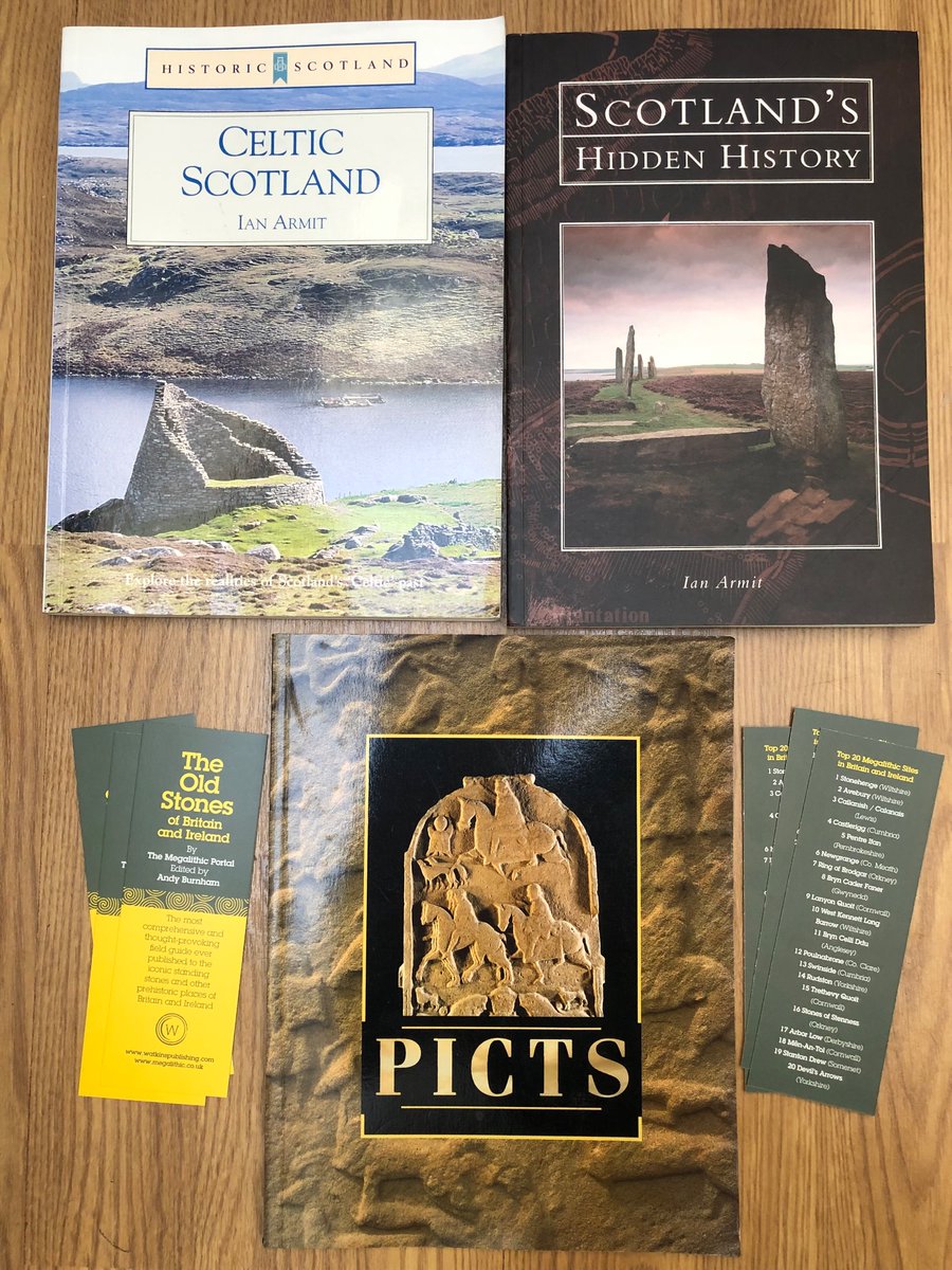 megportal's tweet image. Free Book giveaway, new home wanted for 3x classic Scottish archaeology books: Celtic Scotland and Scotland’s Hidden History by Ian Armit, Picts by Anna Ritchie
To enter please like, follow us and retweet. I’ll choose a winner at random on the 6th. UK only due to weight.