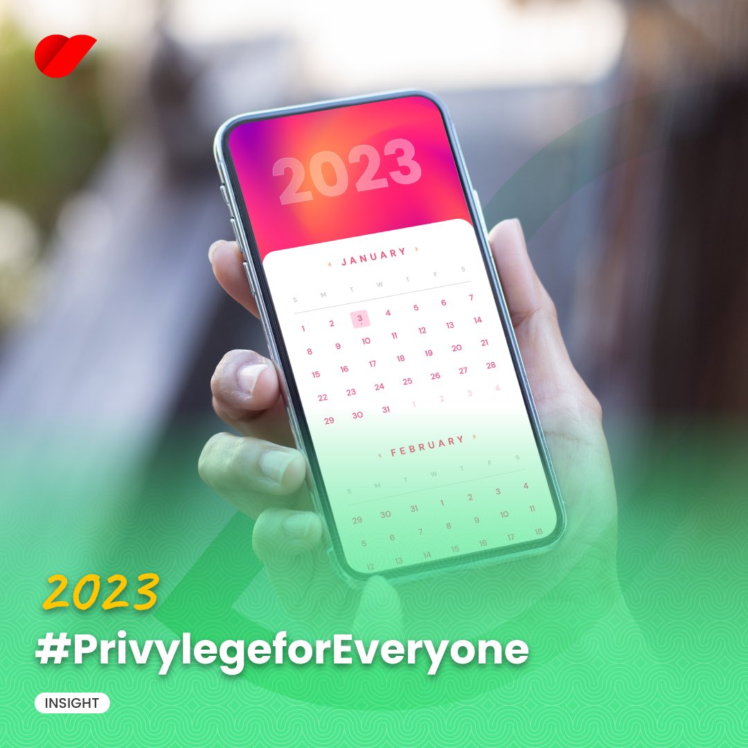 PrivyID's tweet photo. Tahun baru sering diartikan sebagai awal yang baru. Semua orang menyambut tahun baru dengan berharap menjadi pribadi yang lebih baik & mengejar tujuan yang belum tercapai.
Mari mulai buat impian menjadi kenyataan dengan penuh optimisme.
#PrivylegeJadiNyata
#PrivylegeForEveryone https://t.co/uXMCgx1kaR