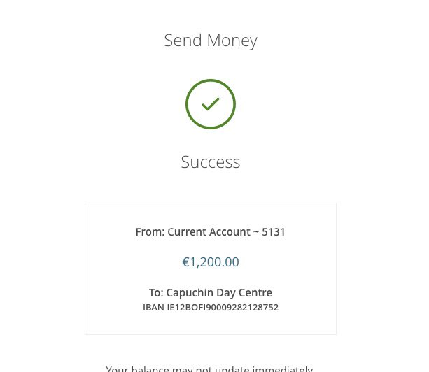 Our Homespun limited edition Moments of Joy gift box has raised €1200 for the Capuchin Centre for the Homeless which has now been donated. Thank you to everyone who purchased and those who supported this initiative 💚<a href="/BurrenPerfumery/">Burren Perfumery</a> and #TheNatureOfThings and <a href="/ColabPackaging/">CoLab Packaging</a>