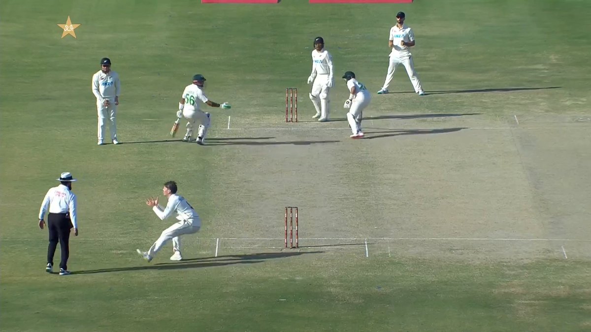 New year starts with a typical Pakistan run-out.