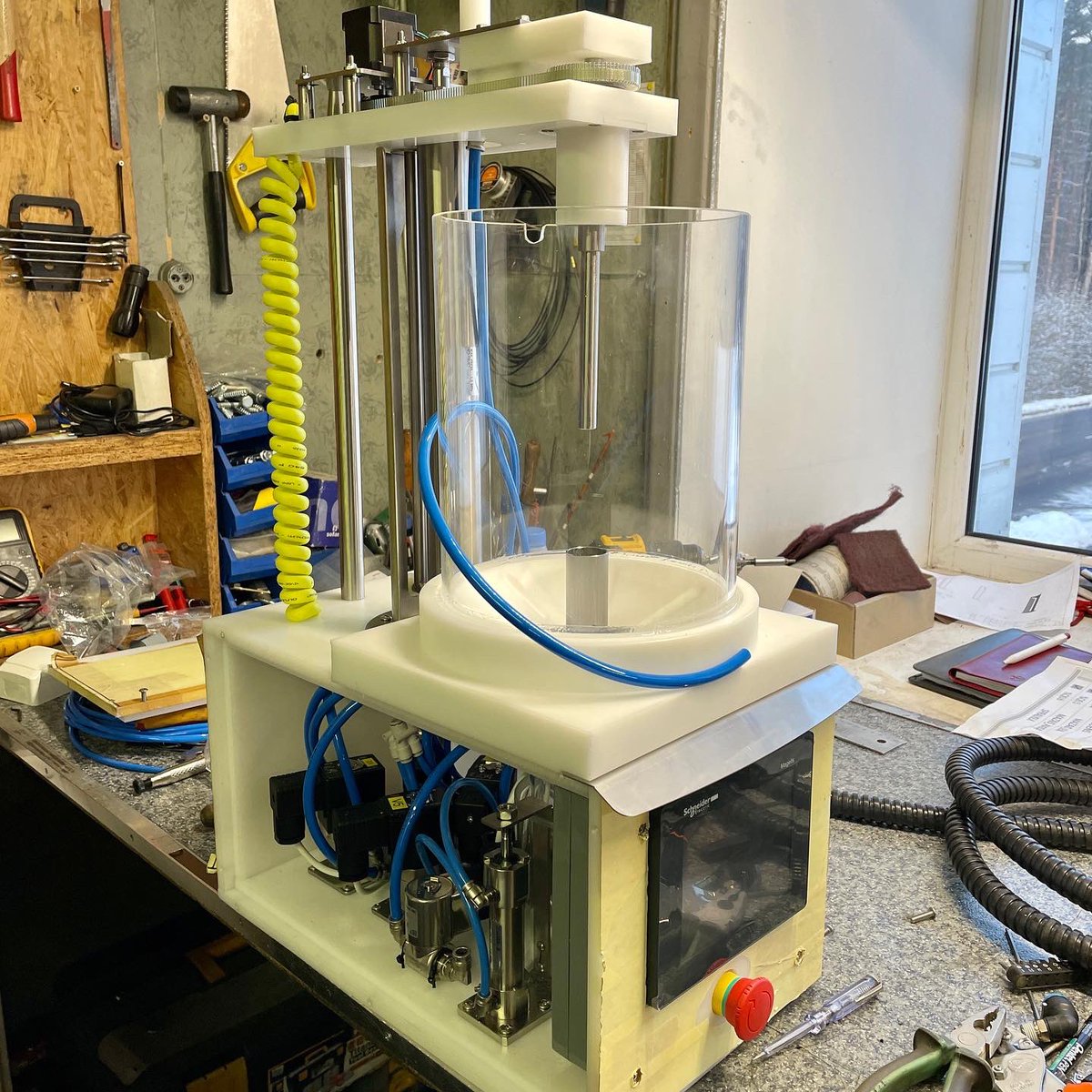 Emitech_IT's tweet image. 💥🧑‍🏭Excited about the development of our new model AC-500 Plus centrifuge for extraction of potato cyst nematodes from soil samples.

Two units was finished just before Christmas and already reached their customer.