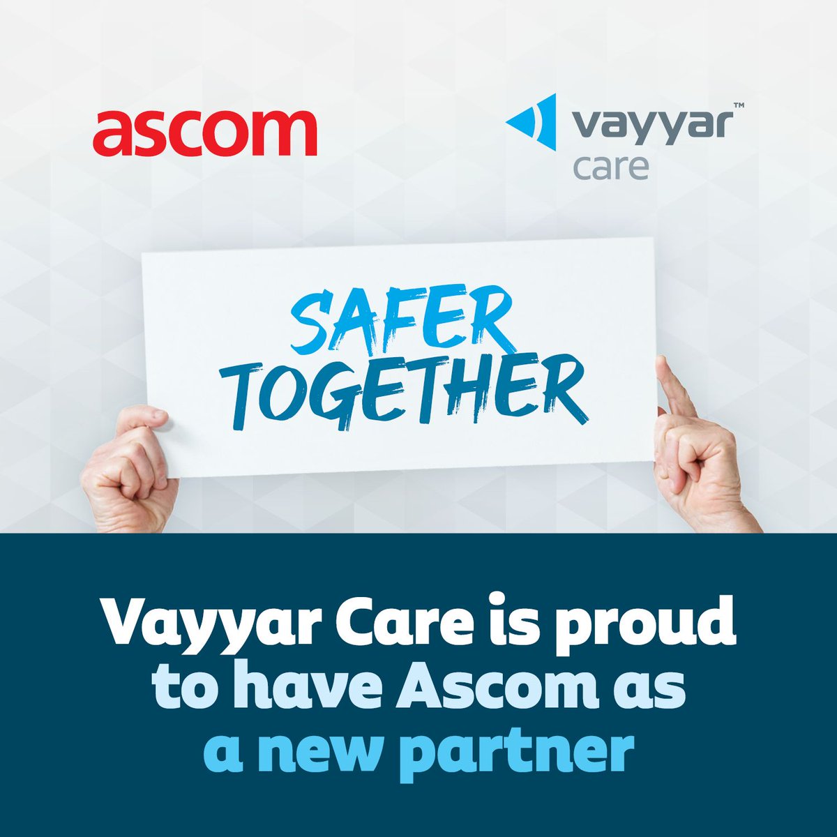 VayyarInc's tweet image. We’re delighted to announce that Ascom's
TeleCare IP platform has integrated Vayyar Care, our touchless #falldetection solution.
This is a hugely significant milestone for us, with the potential to touch the lives of millions of older people and those who care for them.