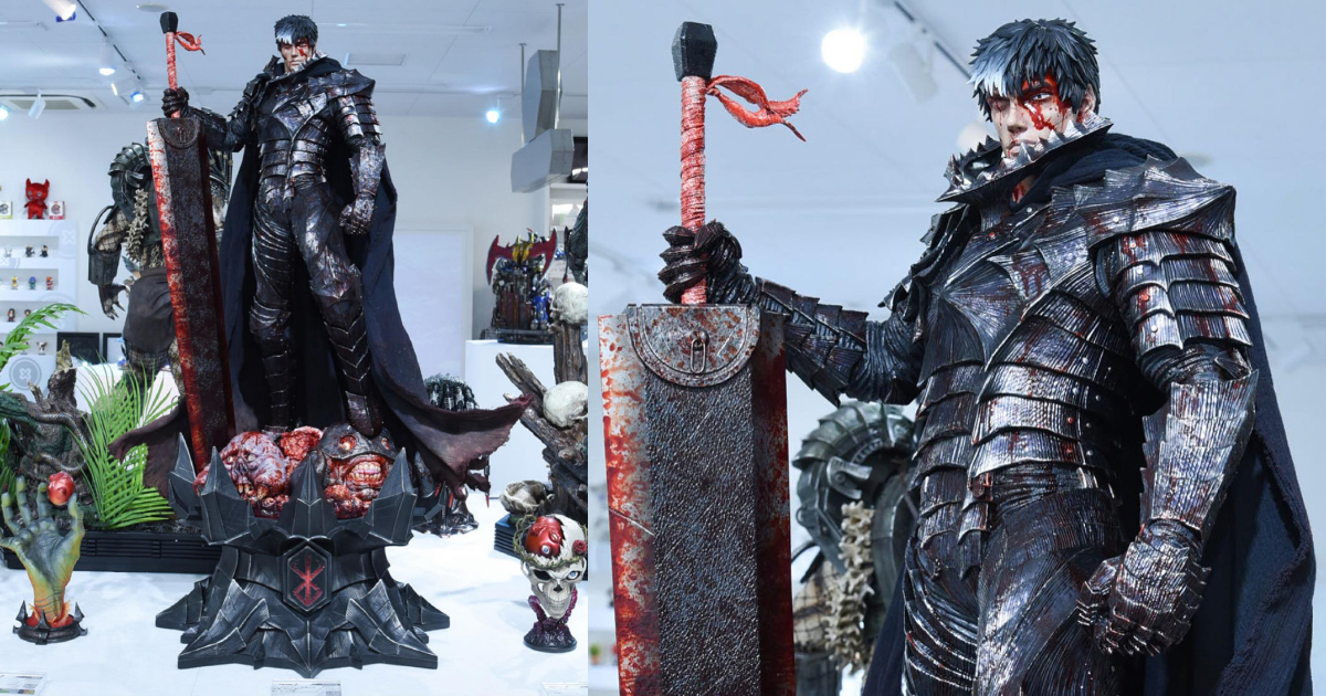 PassionXFun's tweet photo. La #Prime1Studio ha esposto la statua Museum Masterline di Guts Berserker Armor DX Version, attualmente in preordine!
@Prime1Studio #Guts #Berserk #BerserkerArmor #MuseumMasterline #statue #anime #onethirdscale #KentaroMiura #ガッツ #狂戦士の甲冑 #ベルセル
https://t.co/UFyXKrdIyN https://t.co/1R4otX87E6