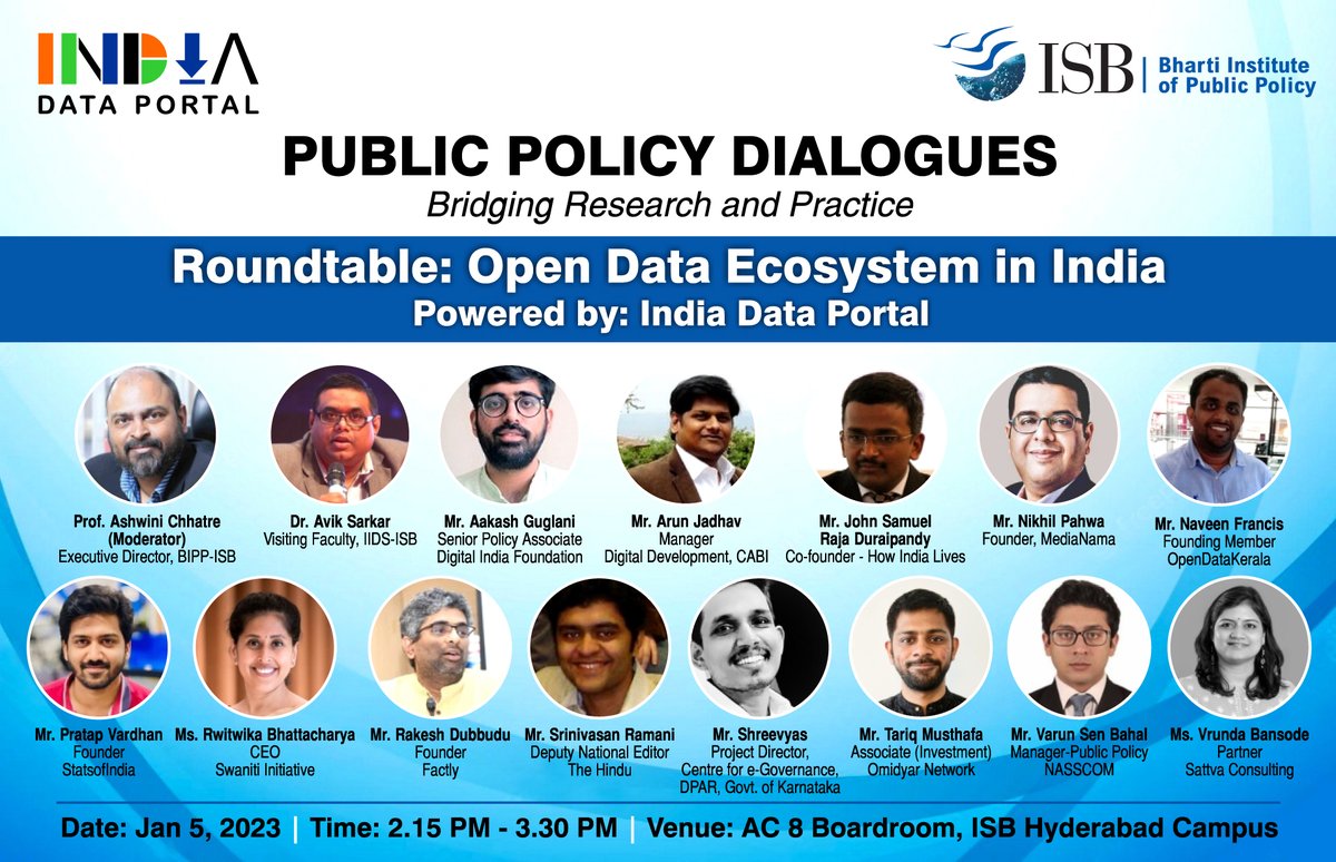 Bharti Institute of Public Policy tweet media