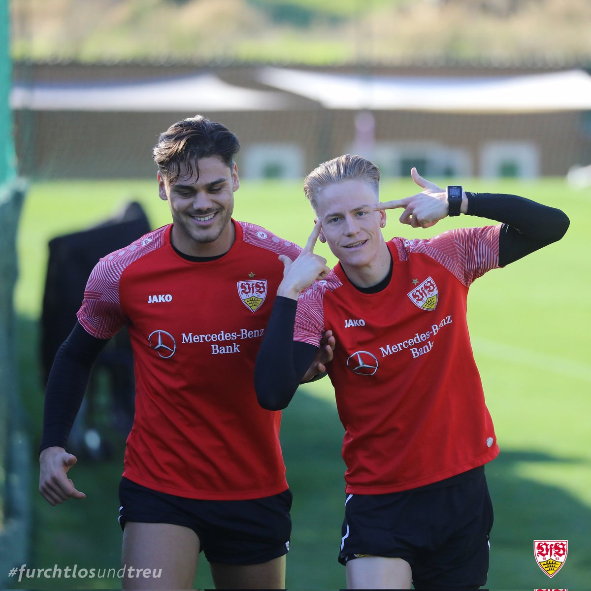 Hier kommt die Auflösung: 👉😁👈 @DMavropanos #VfB | #VfBinMarbella