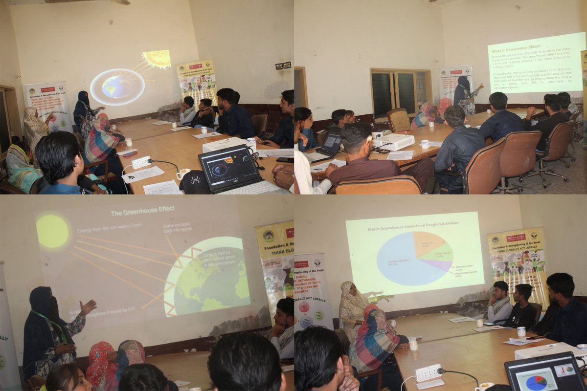 #GreenhouseEffect
With PFF youths a practical step towards #ClimateChange to play our role as Climate Change Activists, the team #LocaltoGlobal ARADO reached Ibrahim Hyderi to deliver a session on 'The Greenhouse Effect'. A total of 20 potential Youth members attended the session
