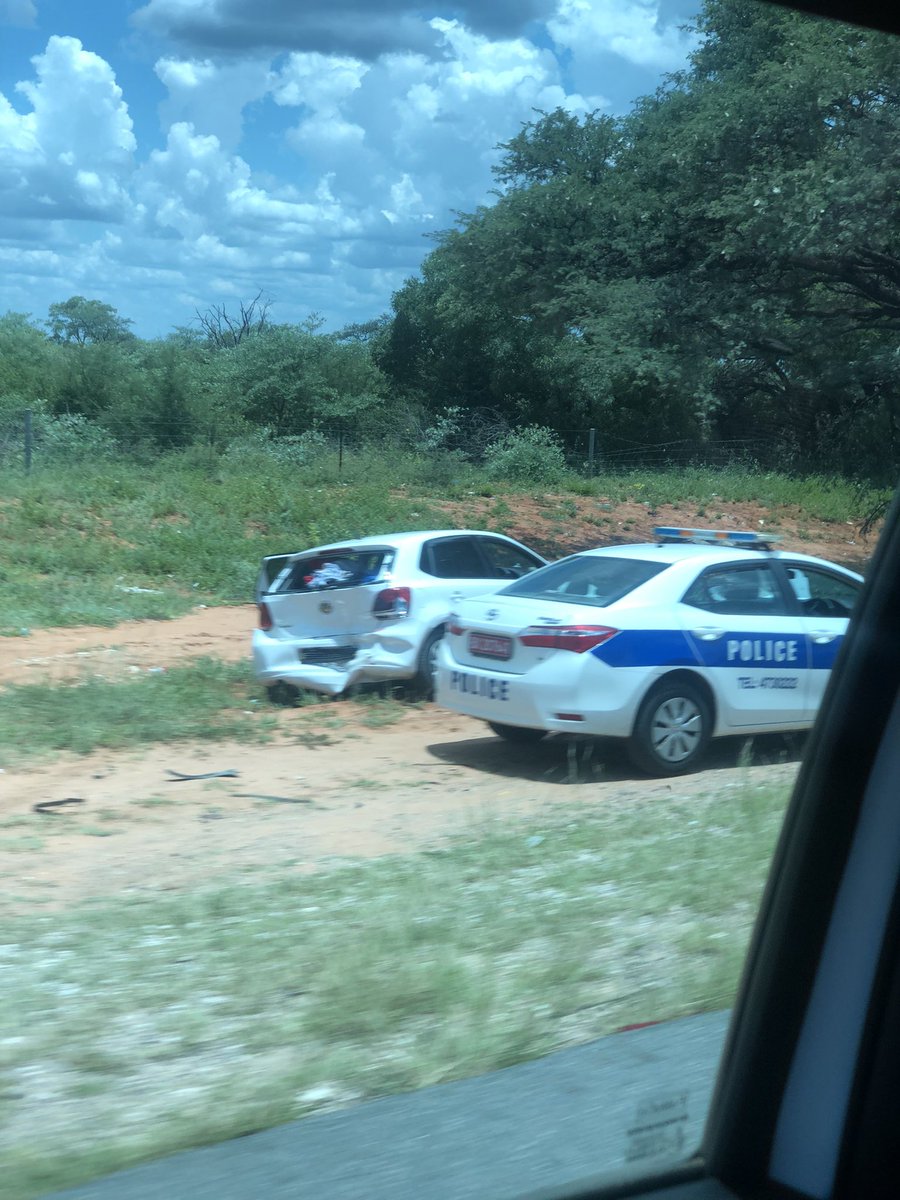 Three car accident right after Dibete please a re kgweetseng sente