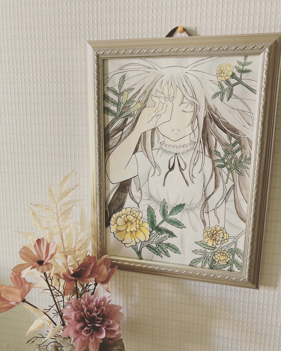 umi20714's tweet photo. 新しい額に入れました。 https://t.co/36rDZT9nyW