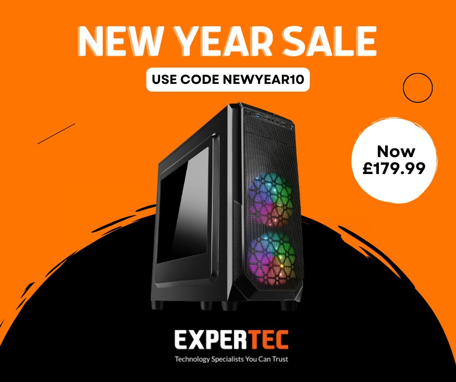 ExpertecUK's tweet image. Get 10% OFF this Quad Core Gaming PC Computer WiFi 500GB HDD 8GB RAM 2GB GT730 Graphics - Windows 10 today in our sale 🤩👾👇

Make sure you use our handy code: NEWYEAR10 for this discount at checkout. 

Shop this product here: expertec.co.uk/refurbished-ga… 

#Gaming #Gamer #GamingPC