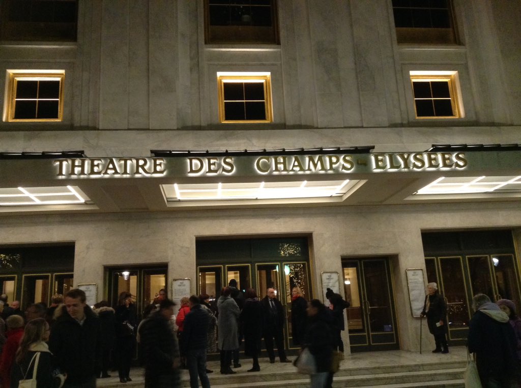 The ballet is a wonderful  way to start the new year #2023 #giselle performed by the #ballet from Kiev, Ukraine in #paris at the historic #theatredeschampselysees #theatre #ChampsElysees  They dancd like fairies with gossamer wings  Beautiful performance