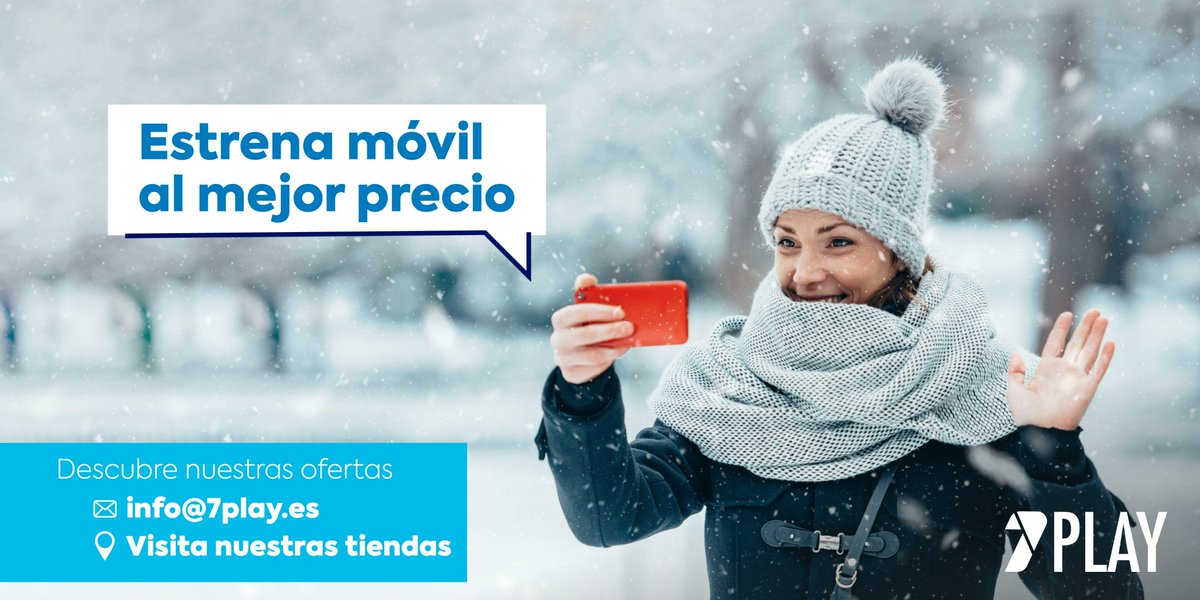 7PlayOficial's tweet image. ¿Conoces nuestra venta de terminales? 🤩Estrena móvil a un precio increíble con 7Play.

Descubre todos nuestros terminales visitando 📍nuestras tiendas #7Play o 📧escribiéndonos a info@7play.es.
.
.
.
#estreno #móvil #telefonía #teléfono #hablar #estrenar #nuevo #conectar