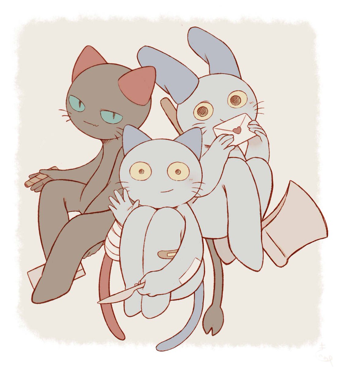 一気見しまして  #ねこのティーチくん 