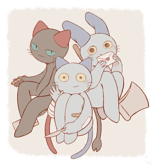 一気見しまして  #ねこのティーチくん 