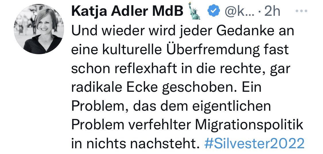 Und weiter geht das Spiel: „Kulturelle Überfremdung“ ist ein rechtsradikales Narrativ Ein Ersatzbegriff der Neuen Rechten für den entlarvenden #Rasse-Begriff. Hier wird er von der hessischen FDP Abgeordneten aus dem WK Hochtaunus verwendet.