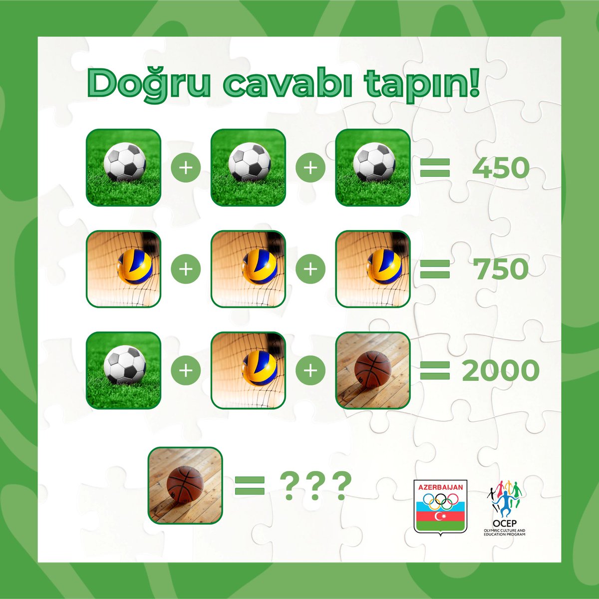 ocep2019's tweet photo. Write the correct answer in the comment!😎👇 
#teamaze🇦🇿 #ocep2023 https://t.co/LjaQDKFFr0