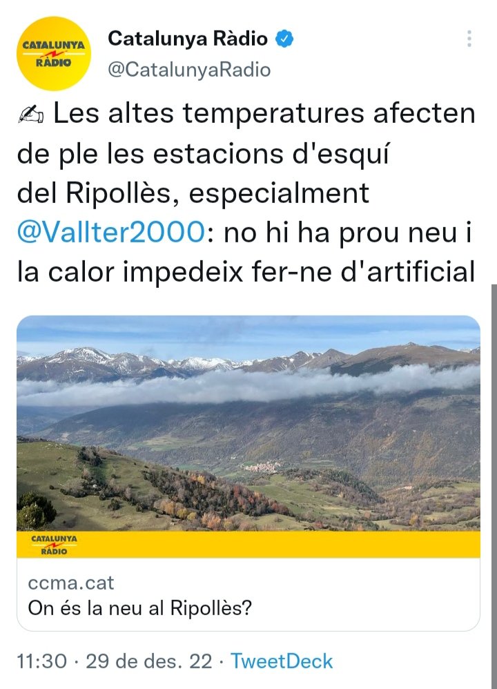 o_aprip's tweet photo. De nou dues notícies s'entenen millor juntes per veure que la proposta del @govern per les comarques de muntanya no té ni cap ni peus.

Alguna cosa ens hem perdut si l'objectiu és que els nostres fills  puguin veure @Vallter2000 tal i com el coneixem...🎢

https://t.co/UfFW1jCzC0 https://t.co/xkhyUS3ESt