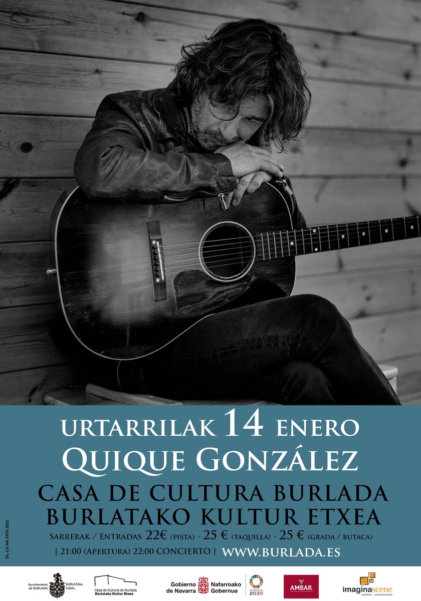 Unas entradas para las últimas fechas de la #GiraSurEnElValle🐎 son un regalo de Reyes con éxito asegurado. Por ejemplo para el próximo día 14 en Burlada:

🧭 BURLADA - <a href="/CulturaBurlada/">Casa Cultura Burlada</a>
🎟 bit.ly/3Vgi9K4

Toda la info del fin de gira:
quiquegonzalez.com/proximos-conci…

¡Nos vemos!