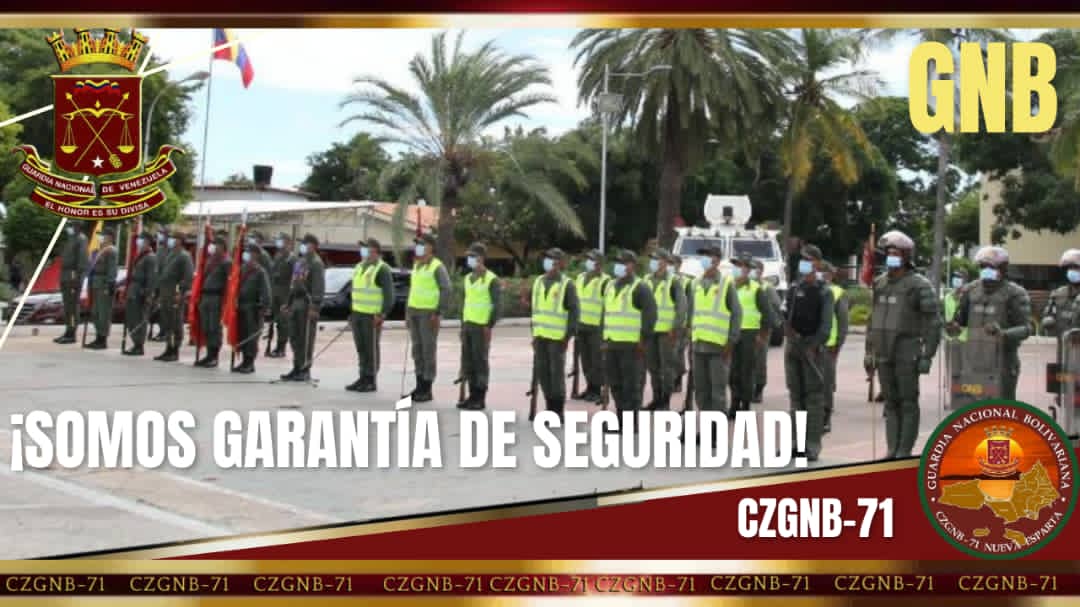 MayorPerche's tweet photo. #3Ene Somos Garantía de seguridad para nuestro pueblo Venezolano.#PazYConvivencia
#FANB
#GNB https://t.co/SN3MCDn7Ln