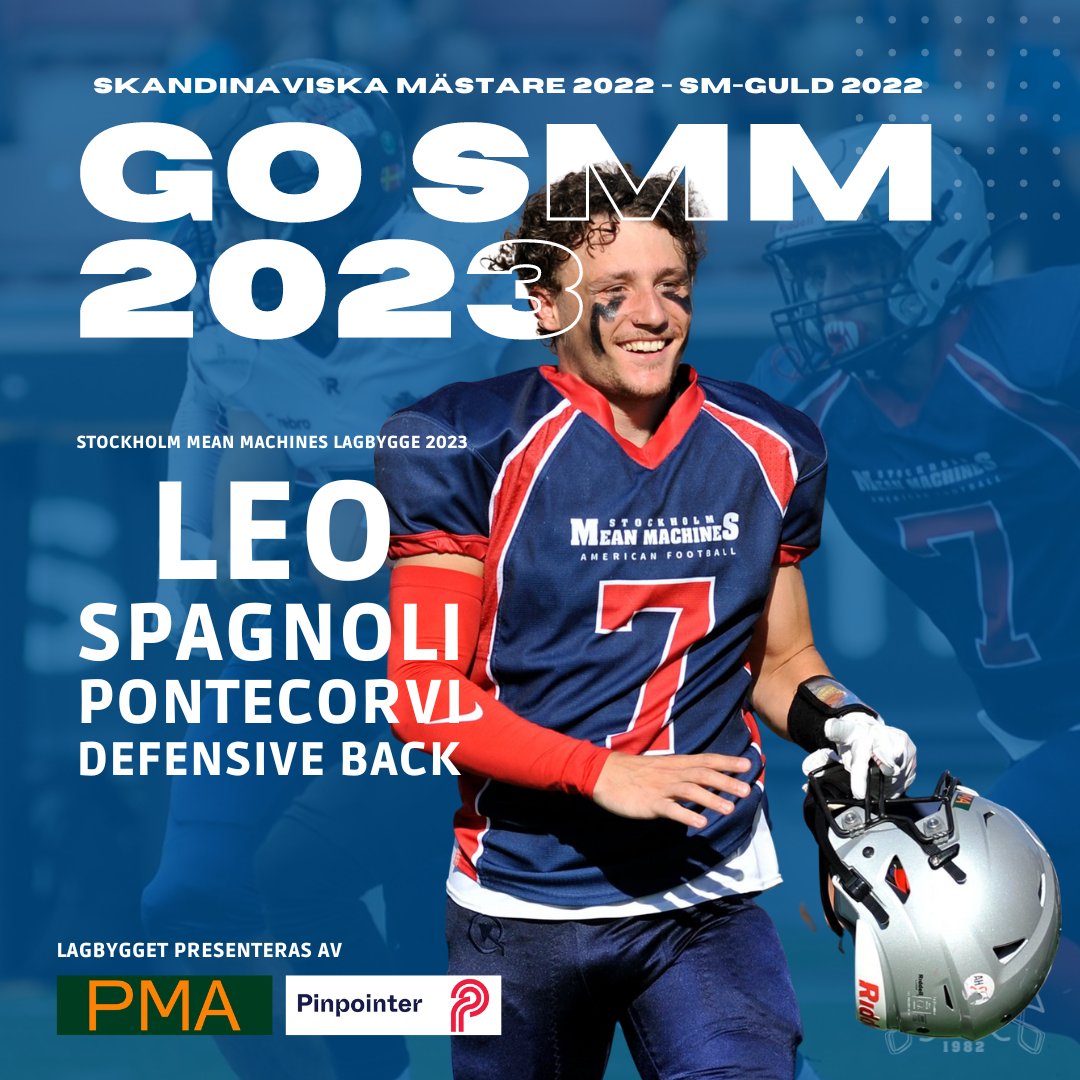Leo Spagnoli Pontecorvi <a href="/LeoSpagnoli/">Leo Spagnoli Pontecorvi</a> förlänger med Mean Machines

meanmachines.se/nyheter/?ID=28… #GoSMM