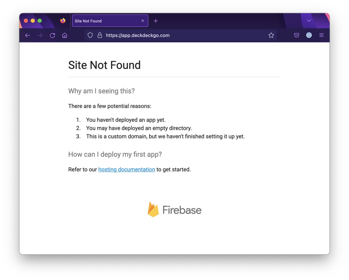 deckdeckgo's tweet image. Bye bye 👋