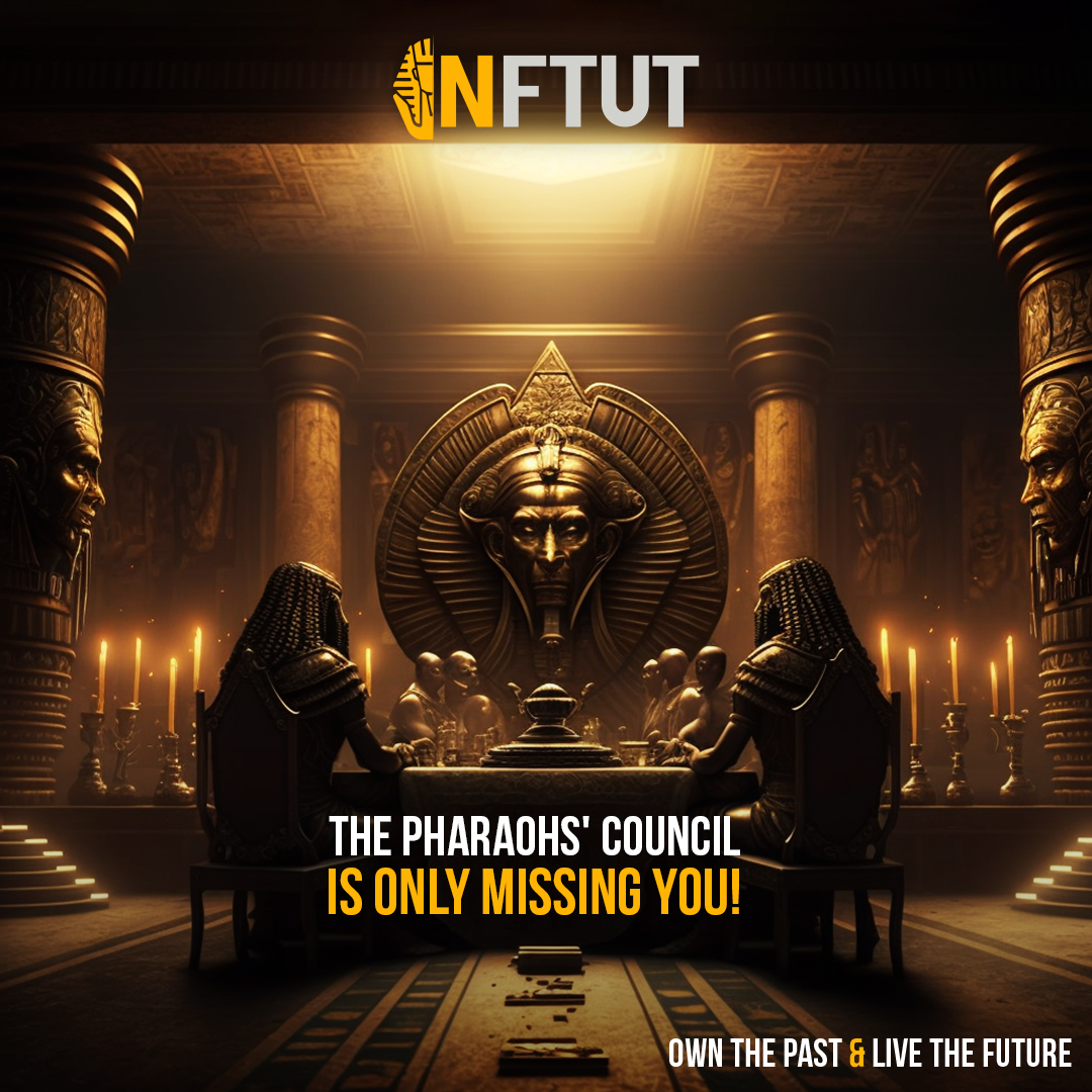 You will receive exclusive benefits from NFTut. Buy one of our NFTs to join the elite and receive free airdrops, discounts on future projects, handmade replicas, and a trip to Egypt.

nftut.io

#NFTut #Pharaohs #AncientEgyptians #NFTs #Metaverse #Upland #Ethereum
