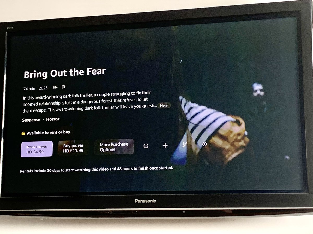 steve_nolan_'s tweet photo. ‘Bring Out The Fear’ now available to rent on Amazon Prime and AppleTV from today!.. 

#horror #movie #film #featurefilm https://t.co/9g2iztpu53