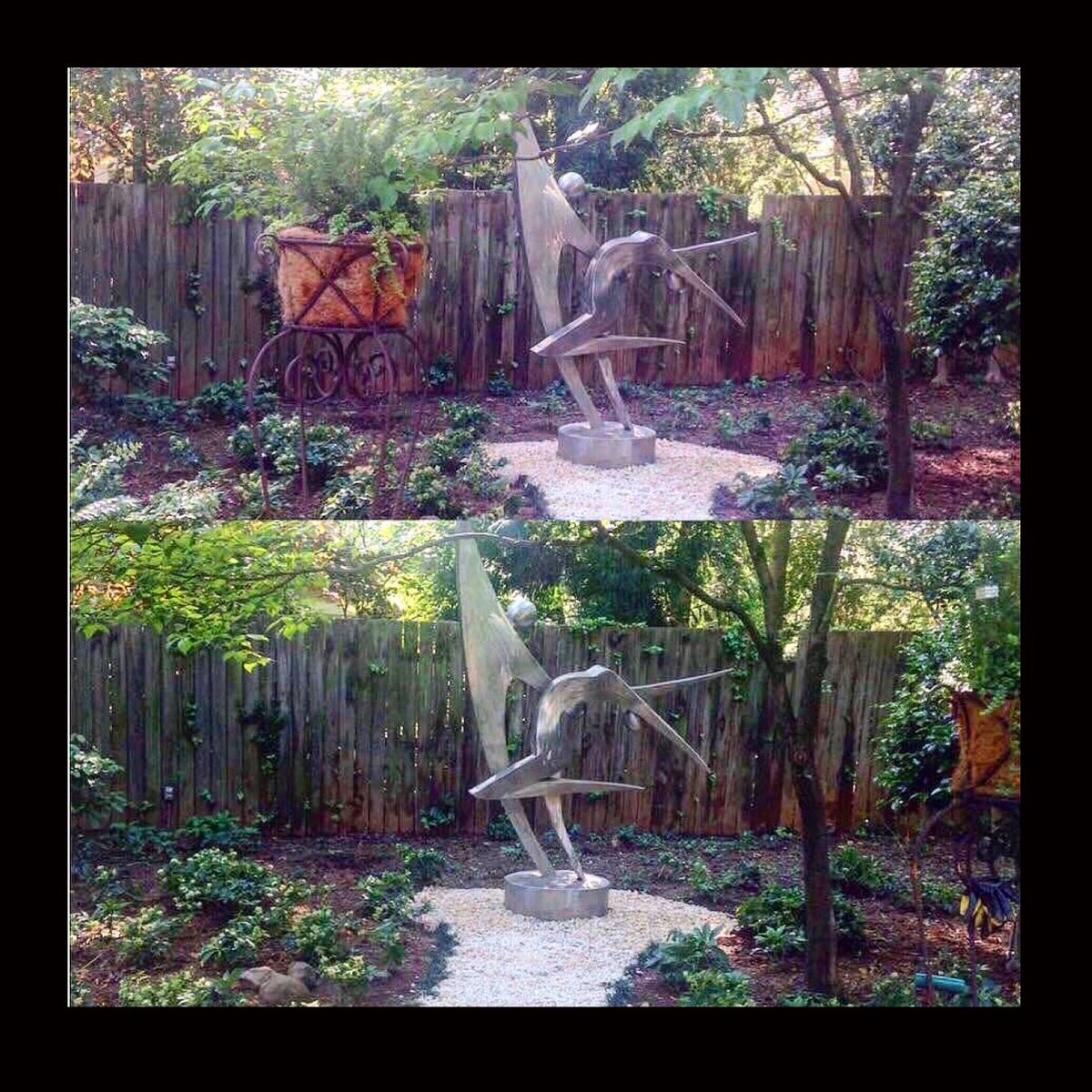 PictureHouseGal's tweet photo. Good Morning!
This is such a beautiful sculpture. Enjoy!
Artist: R. T. Morgan
Title: Dancers
Stainless Steel 🎨
#art #sculpture #fineart #stainlesssteel #metal #beautiful #artcollectors #clt5 #instagood #dancers #interiordesign
#artnews #tuesdaymotivations https://t.co/bmpdzmxDSx