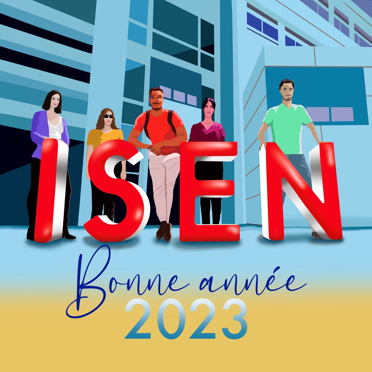isenmed's tweet photo. [☀🌍Vœux 2023] 
Le message de la Directrice Générale @isenmed 
@a_laville :
"Je vous souhaite une excellente année ! Que 2023 soit synonyme de santé, joie et réussite de vos projets tant personnels que professionnels !"
#ingenieur  #entreprises #partenaires #2k23 #ISEN https://t.co/gMVLIGMpGk