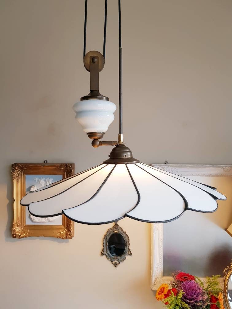 #PendantLightLamp #VintageLight Unique vintage pendant light, pull down lamp, from the 70's, Pendant lamp with plexiglass, Art Deco style, Hard to find
etsy.me/3eSLmL8