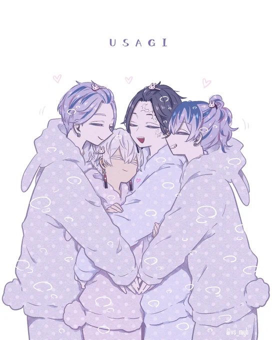 うさぎたちが寂しくないように  