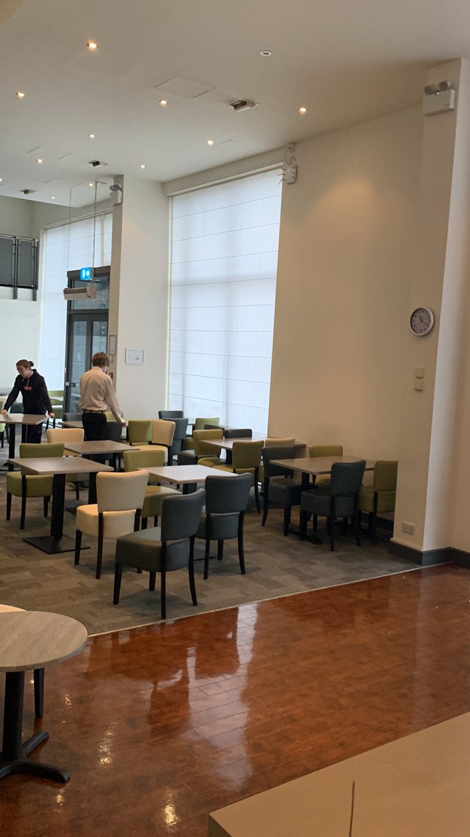 BCityRestaurant's tweet photo. Preparing the restaurant to be ready to  open after the break. We are open for lunches every day except Wednesday from 12pm to 1.15pm. Call 01173122712 to make a booking. https://t.co/ewa9EVVLWB