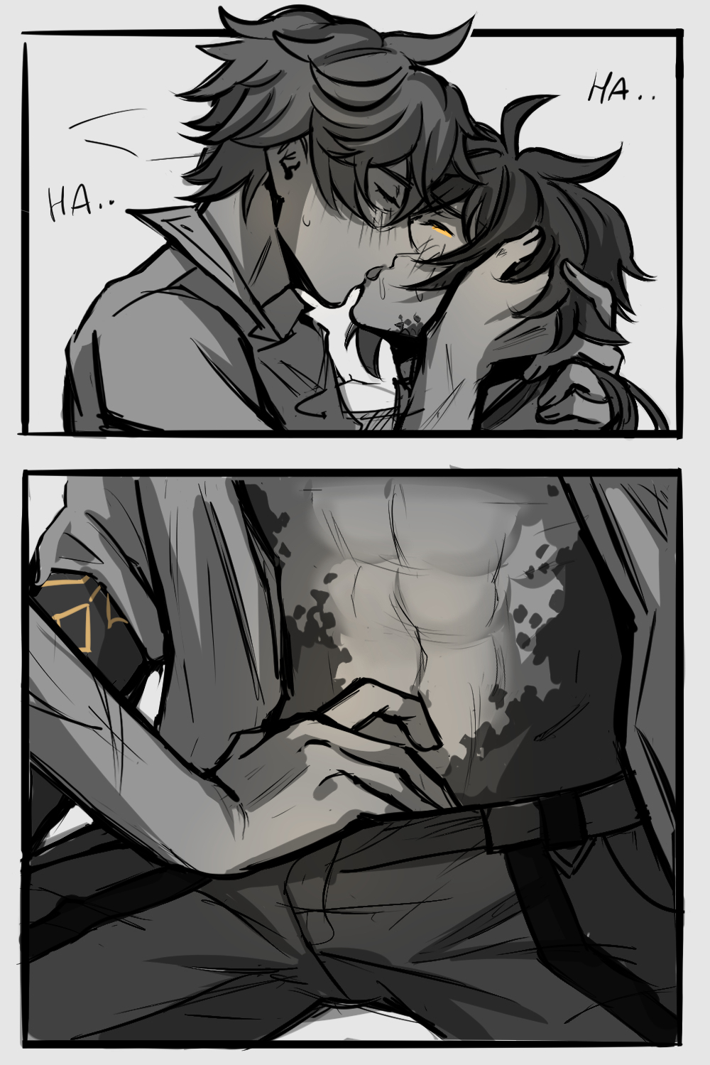 mentik🐉 X:ssä:  nsfw, double d zhongli x tartaglia zhongchi 36  t.coBmJLK8dpaX  X