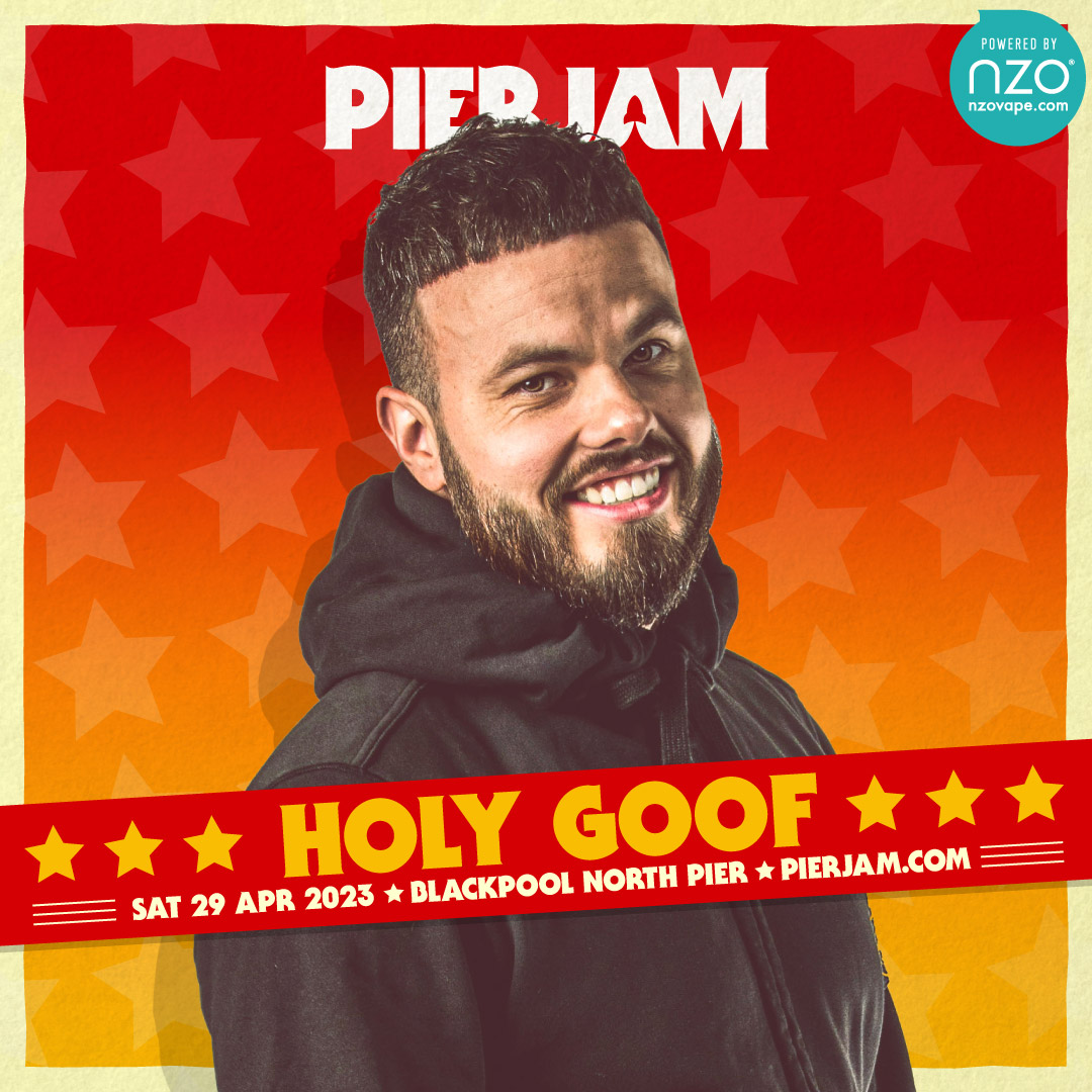PierJam Presents... Holy Goof 🚨🔊

<a href="/HOLYGOOF_UK/">HOLY GOOF</a> is returning to the Paradise Pier! A driving force of UK bass culture and a bundle of energy, he is not to be missed! We can't wait to have him back. 🎡⚡️

Get your tickets at pierjam.com 

#pierjam