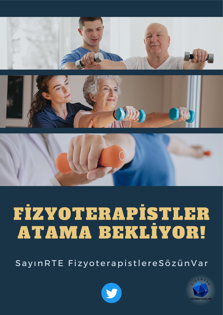 fizyotto's tweet photo. Ortopediden romatolojiye, kardiyolojiden onkolojiye, pediatriden geriartriye, sporcu sağlığından halk sağlığına kadar birçok alanda hizmet veren fizyoterapistler hak ettiği gibi atanmak istiyor. Toplumun fizyoterapistlere ihtiyacı var!
SayınRTE FizyoterapistlereSözünVar https://t.co/bcc4QLnI2R