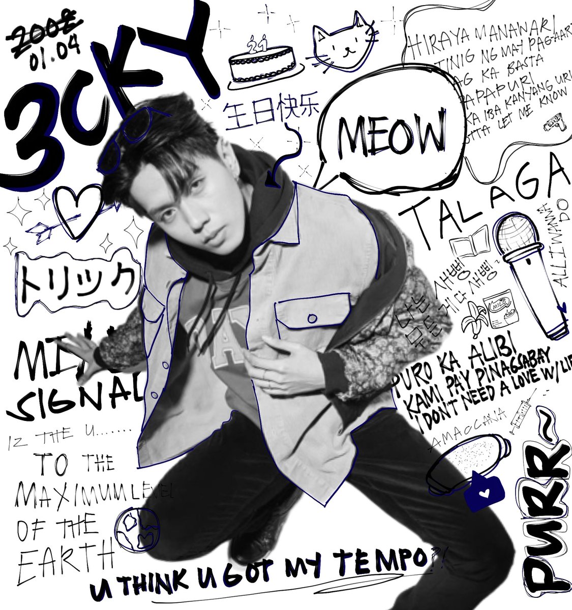 trickfortreats_'s tweet photo. [010422] 
💌 To our purr king, Tricky Trick, Happy Birthday! Always remember that you're worth it, you deserve everything the world has to give and we are always here for you! 💙

#TrickSantos #HappyTrickyDay • @Trick__s https://t.co/rqQlvZtSrq