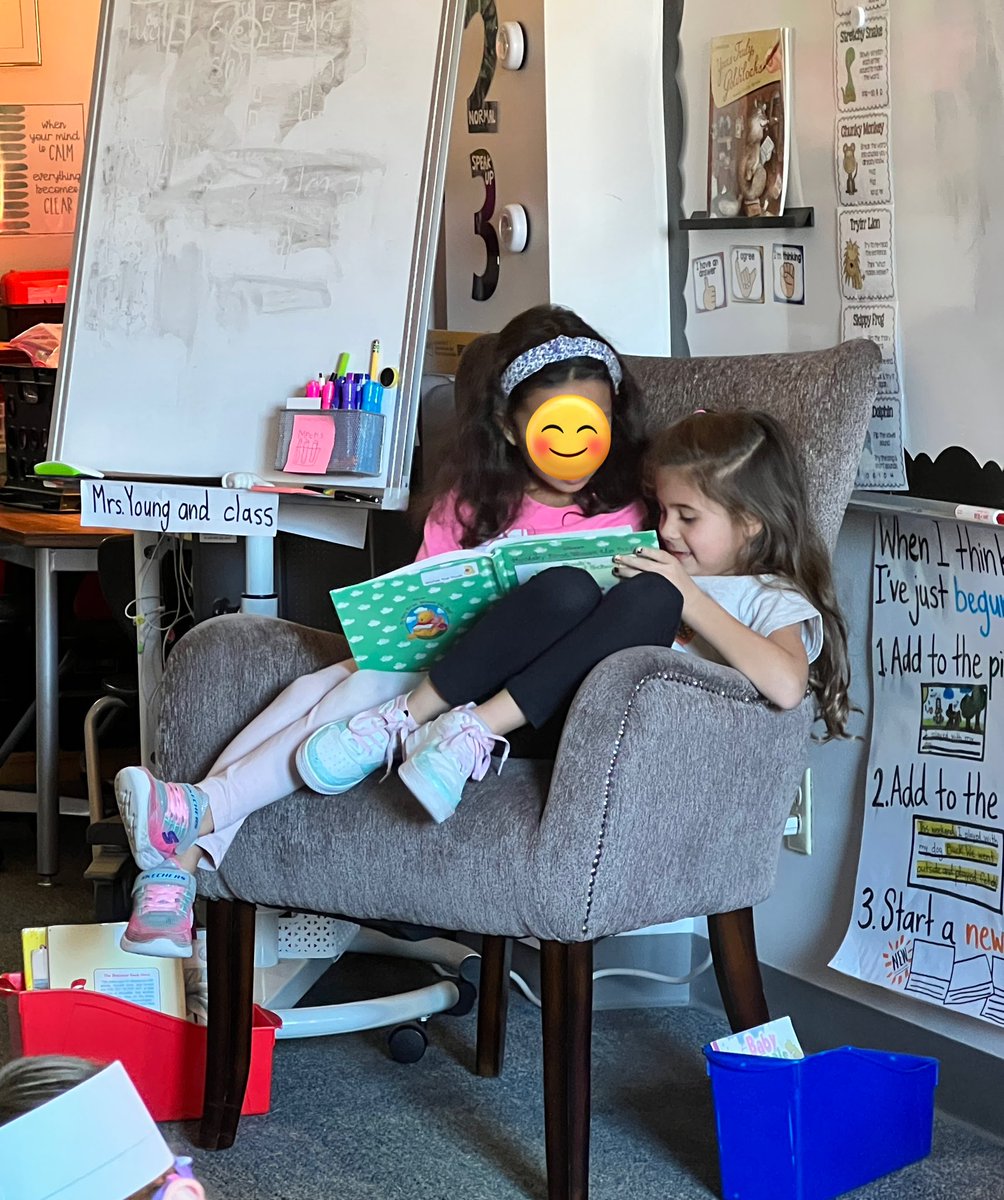 MrsYoungTX's tweet photo. First graders are back from break and reading up a storm. Missed these little learners! ❤️ #Wilsonway @MsKOndelacy @gowilsonrangers https://t.co/WSR2RkLw8A