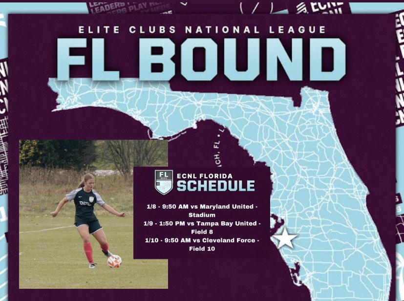 BellaBingham16's tweet photo. So excited for ECNL Florida!🌴🌴 @GEA_ECNL @GEA_06G_ECNL  @ECNLgirls https://t.co/YZjDLJF8xW