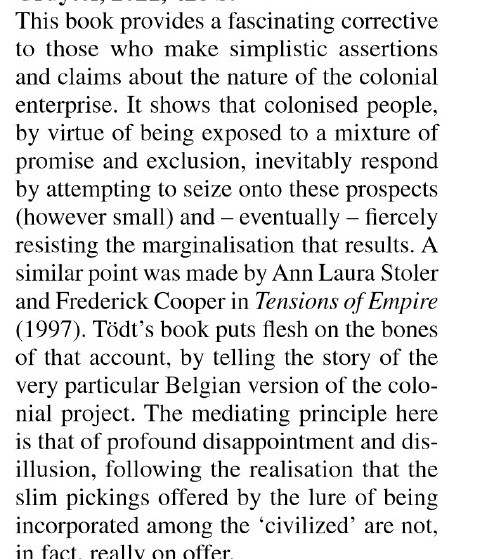 I am very grateful to Deborah James for reviewing my book 'The #Lumumba Generation' in the current issue of 'Historische Anthropologie'. The positive appreciation means a lot to me! @djameslse @HistAnth @LSEAnthropology