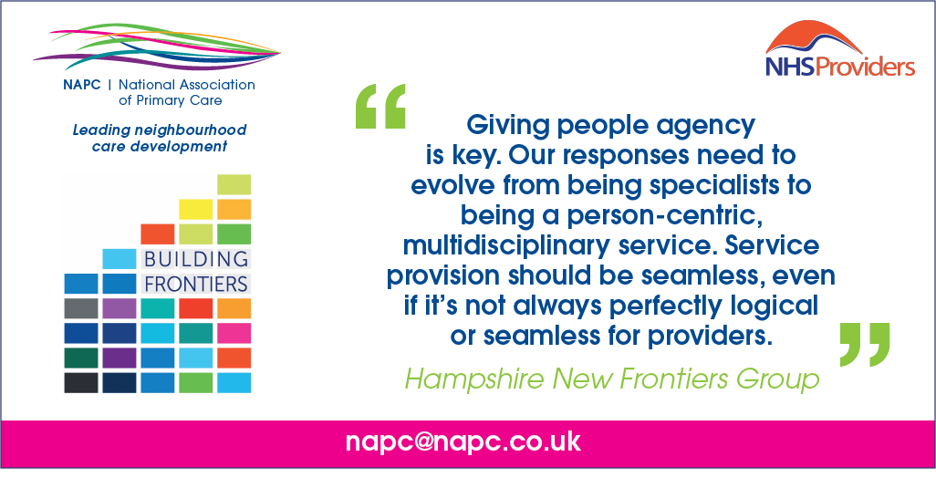 NAPC (@napc_nhs) on Twitter photo Did you catch our latest blog about how <a href="/HIOW_ICS/">NHS Hampshire and Isle of Wight</a>
is implementing the NAPC & <a href="/NHSProviders/">NHS Providers</a>-facilitated Frontiers approach to promote closer working between primary, secondary & community services & shifting focus towards #neighbourhoodcare? Read it here: bit.ly/3HUIGcw Did you catch our latest blog about how <a href="/HIOW_ICS/">NHS Hampshire and Isle of Wight</a>
is implementing the NAPC & <a href="/NHSProviders/">NHS Providers</a>-facilitated Frontiers approach to promote closer working between primary, secondary & community services & shifting focus towards #neighbourhoodcare? Read it here: bit.ly/3HUIGcw