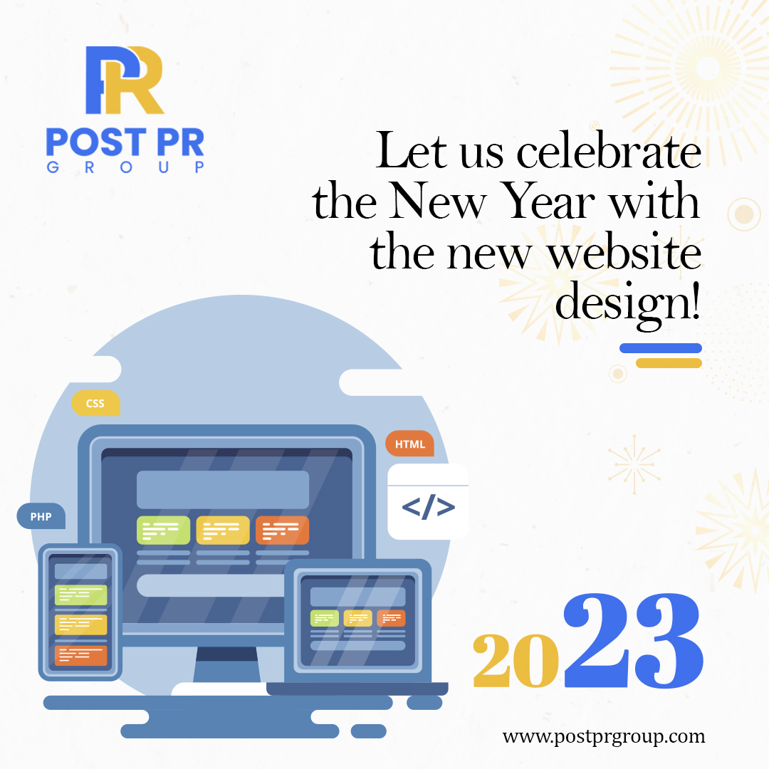 PostPRGroup's tweet image. New Year calls for a new website design!

BE READY for an upgrade!

New DESIGN. New HOPE. New CLIENTS!

Work with us!

Book an appointment with us! Send us an email at sales@postprgroup.com or you may also check us out at postprgroup.com