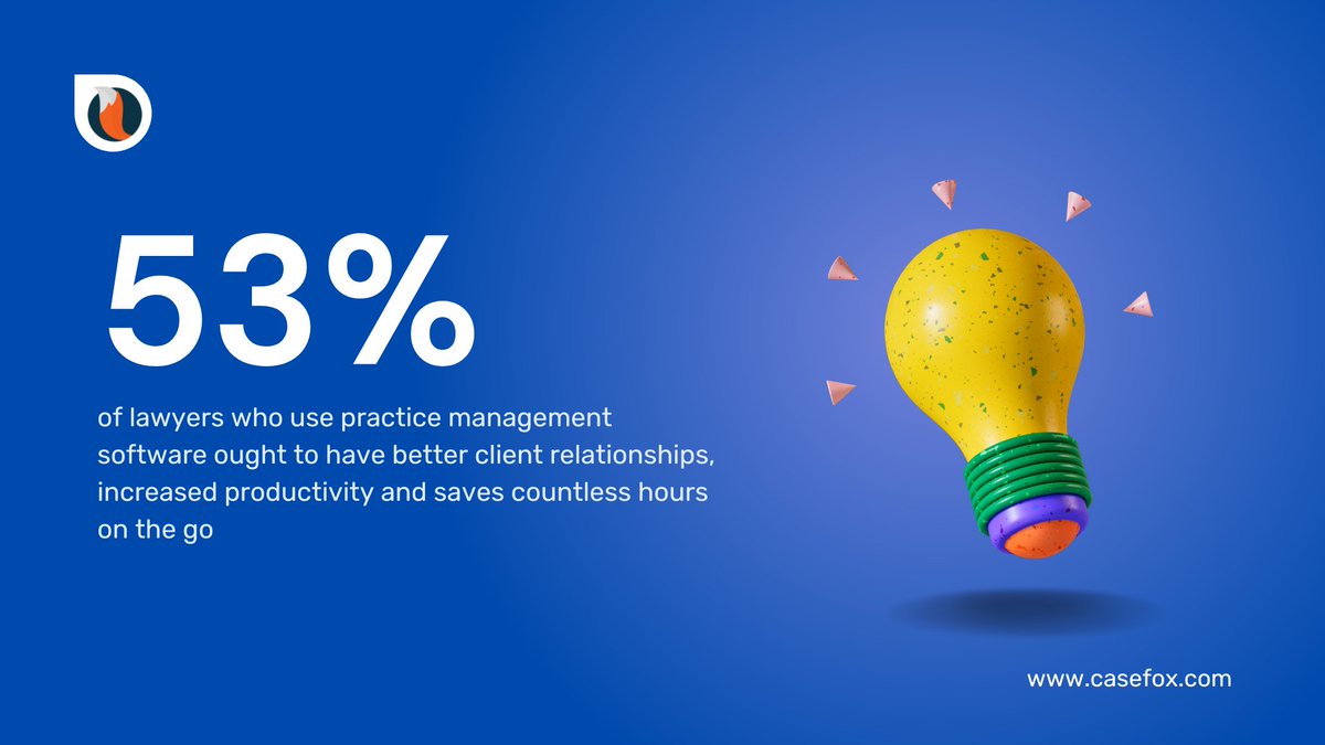 CaseFoxOnline's tweet image. New year 🎆 just kicked in, being over the ice just what everyone is seeking. Take the first mover advantage and grow 📈 your #lawpractice with legal #casemanagementsoftware 💻

tinyurl.com/5phmru3a

#law #legal #lawfirm #legalpractice #legalpracticemanagement #CaseFox