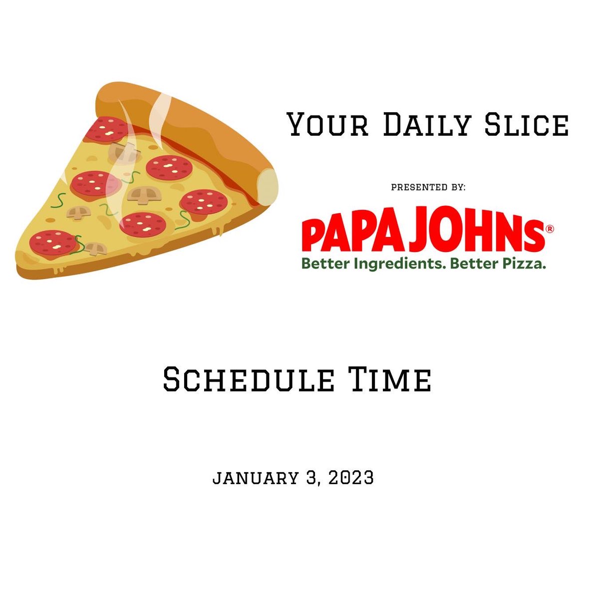 ecbl_ca's tweet photo. Your Daily Slice for January 3, 2023 sponsored by @papajohnsatlantic.
To read more, visit:
https://t.co/EU8xYKrZcF
#yourdailyslice #papajohns #ecbl #buildtogether #biggerthanbasketball #enhancethegame #forthemaritimes #basketball #tellyourfriends https://t.co/ToZNUh854d