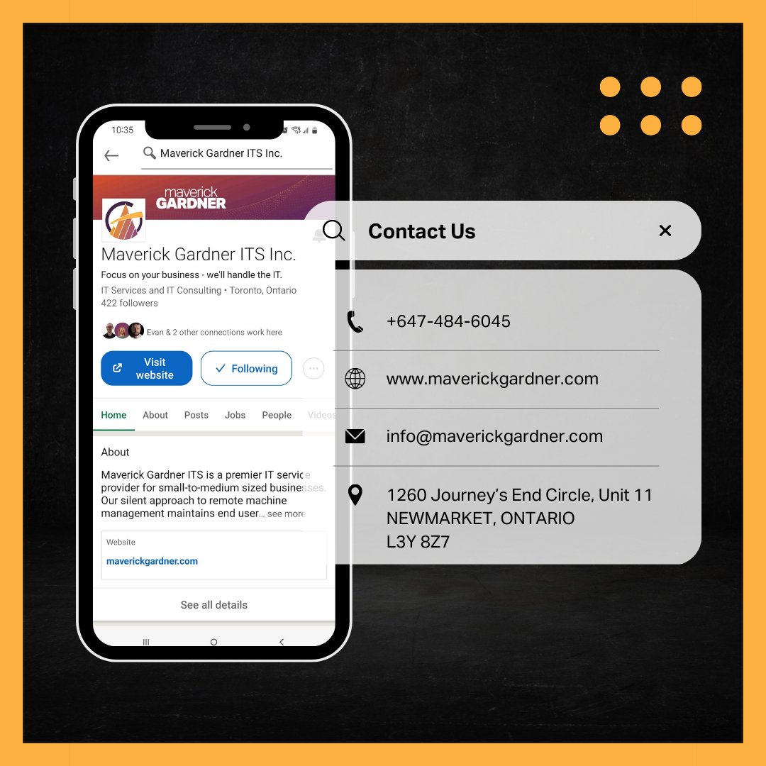 Cybersecurity in 2023 is an ever-evolving field that affects all facets of our daily lives. If you need assistance with your cyber security technology and solutions, contact us today for a free consultation!

#technology #maverickgardner