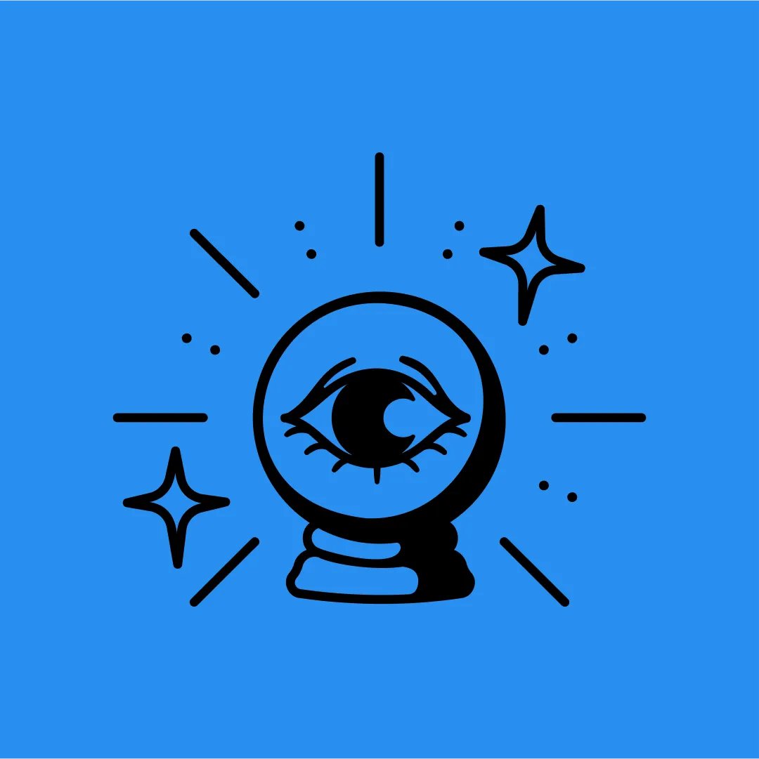 nounproject's tweet image. Look into your crystal ball. 🔮 What design trends do you see taking over in 2023?

Celestial &amp;amp; Witchcraft icon collection by Maxicons: buff.ly/3QcOi40 

#Predictions #DesignPredictions #2023Predictions #Celestial #Illustration