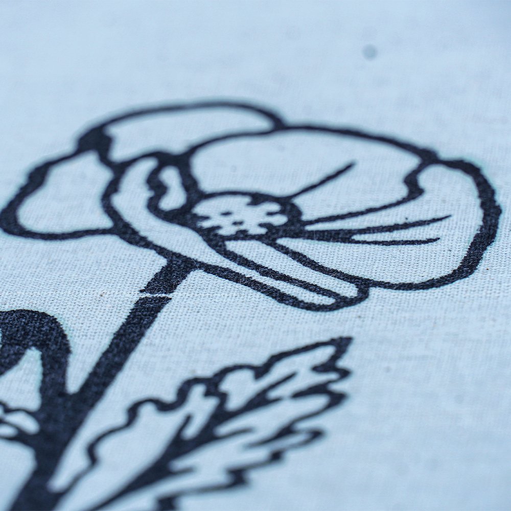 TIRNAK BAĞLI GELİNCİK DESENLİ TAŞ BASKI TEPSİ ÖRTÜSÜ (32*23) Tamamen geleneksel yöntemlerle ve kendi motiflerimizi kullanarak modern tasarımlar yapıyoruz. 
Kastamonu taş baskı taş ile yapılan bir baskı değildir. 

🌐 kastamonudogal.com